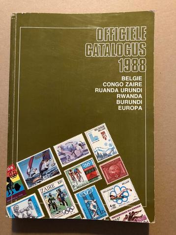 Catalogus 1988 - België - Congo - Rwanda - Burundi - Europa beschikbaar voor biedingen