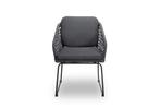 Mondial Living Diningstoel Knox Lava Grey, Ophalen of Verzenden, Nieuw