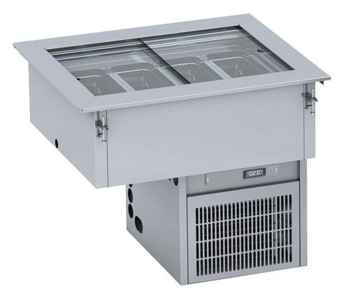 Drop-in IJsbak | Statisch | RVS | (B)83,5x(D)72x(H)67,8cm, Zakelijke goederen, Horeca | Keukenapparatuur, Nieuw in verpakking