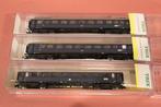 Minitrix N - 11107, 15734, 15736 - Model treinwagon (3) -, Hobby en Vrije tijd, Nieuw