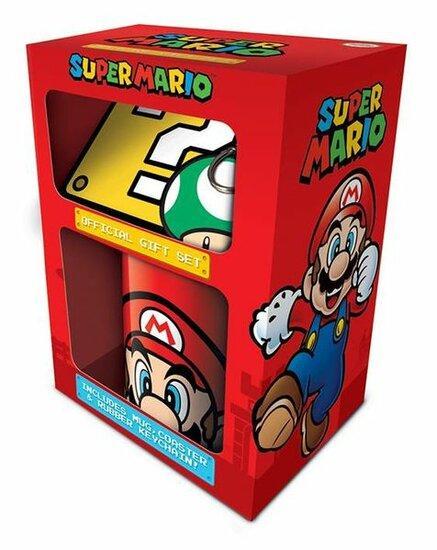 Super Mario Mario Gift Set, Kleding | Heren, Riemen en Ceinturen, Verzenden