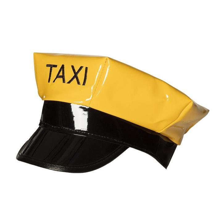 Taxi pet geel, Kleding | Heren, Carnavalskleding en Feestkleding, Nieuw, Ophalen of Verzenden