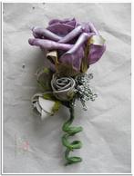 Corsage Roos Paars Antique CPR127 Maatwerk, Ophalen of Verzenden, Nieuw