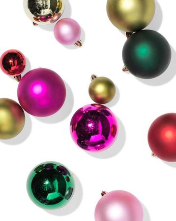 HEMA Kerstballen set multi - 44 stuks beschikbaar voor biedingen