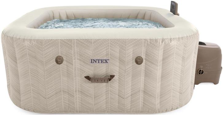 Intex Pure Spa Chevron Deluxe opblaasbare spa - 4 persoons, Tuin en Terras, Zwembaden, Nieuw, Verzenden