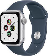 Apple Watch SE 40 mm kast van zilver aluminium met, Telecommunicatie, Overige Telecommunicatie, Gebruikt, Verzenden