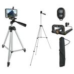 Izoxis tripod smartphone statief met afstandsbediening en, Ophalen of Verzenden, Nieuw