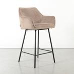 Barkruk Helsinki, taupe, 4 poot onderstel, Ophalen of Verzenden, Nieuw