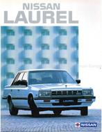 1986 NISSAN LAUREL BROCHURE ENGELS, Boeken, Auto's | Folders en Tijdschriften, Nieuw, Nissan, Author
