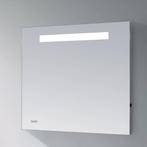 Spiegel Sanitop met LED Verlichting en Geintegreerde Klok, Nieuw, Ophalen of Verzenden, Vierkant