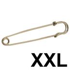 Fako Bijoux® - Sierspeld / Sjaalspeld - Classic XXL - 100mm, Sieraden, Tassen en Uiterlijk, Broches, Verzenden, Nieuw