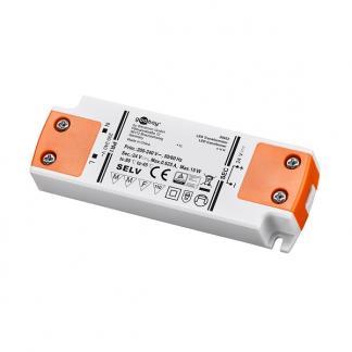 Transformator | 24 volt | Goobay (15 W, Niet dimbaar), Doe-het-zelf en Verbouw, Elektra en Kabels, Nieuw, Verzenden