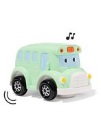 HEMA Interactieve bus 20x20x11.5cm plastic, Kinderen en Baby's, Speelgoed | Speelgoedvoertuigen, Verzenden, Nieuw