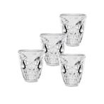 Halloween Shotglaasjes Schedel 50ml 4st, Verzenden, Nieuw
