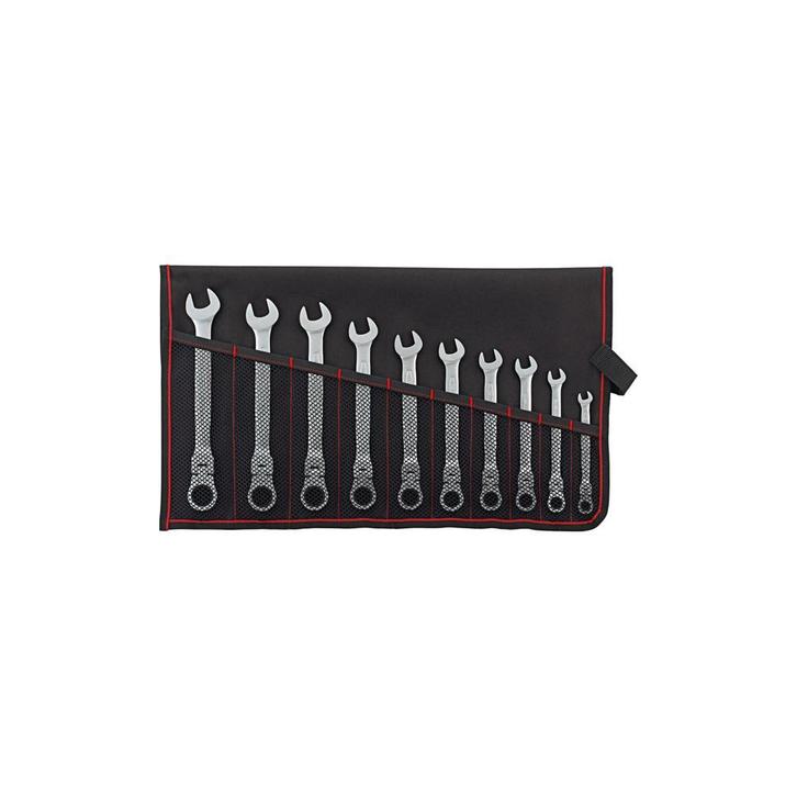Scharnierratel- set 8-19mm 10-delig in roltas FORMAT, Doe-het-zelf en Verbouw, Gereedschap | Handgereedschap, Nieuw, Verzenden