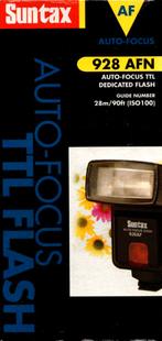 Suntax 928AFN Auto-Focus TTL Flash voor Nikon – Flitser met, Verzenden, Nieuw
