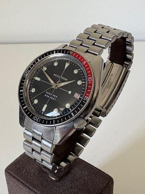 Bulova - Accutron - Deep Sea - 666 feet Devil Diver -, Sieraden, Tassen en Uiterlijk, Horloges | Heren