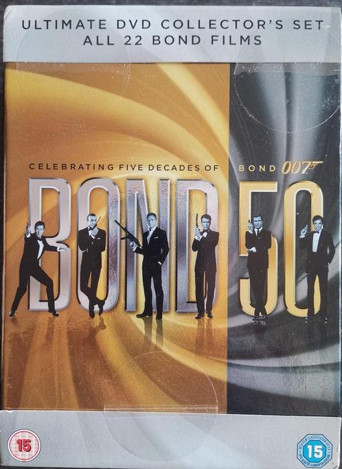 James Bond - 22+1Film Collection           Gratis verzenden, Cd's en Dvd's, Dvd's | Tv en Series, Zo goed als nieuw, Boxset, Overige genres