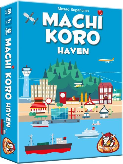 Machi Koro - Haven Uitbreiding | White Goblin Games -, Hobby en Vrije tijd, Gezelschapsspellen | Bordspellen, Nieuw, Verzenden