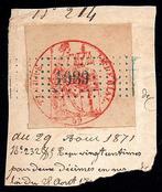 Frankrijk - FISCAUX - (DI) -1871 - Uitgifte van Lille, type, Postzegels en Munten, Gestempeld