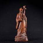 god Shoulao, Shou Xing - Hout, Bukshout - China - 19e/20e