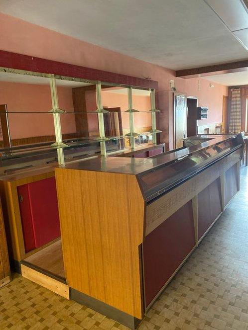 Bar - Naaldhout, Staal - Carimati Bergamo, Antiek en Kunst, Curiosa en Brocante