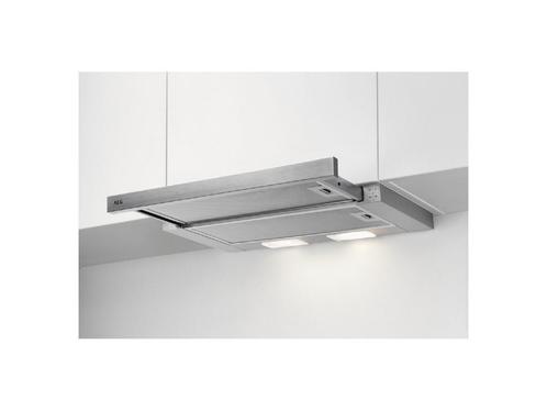 AEG DPS362AS Flatscreen afzuigkap 60CM, Witgoed en Apparatuur, Afzuigkappen, Inbouw, 600 tot 800 m³ per uur, Motor, Recirculatie