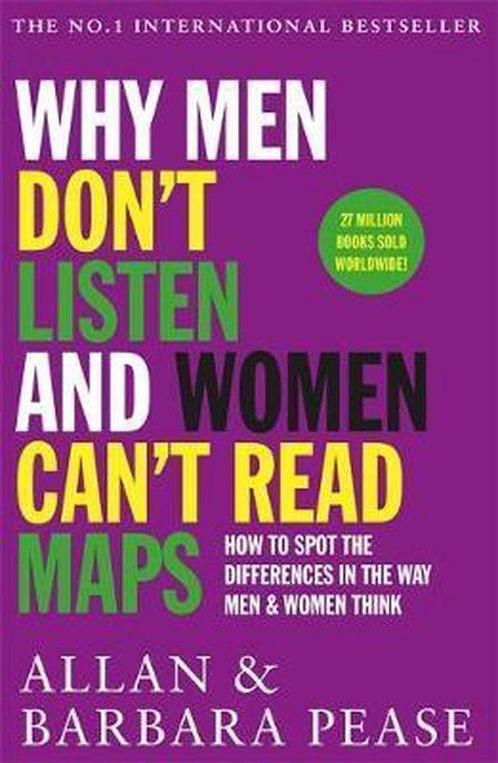Why Men Dont Listen Women Cant Read Maps How to spot the, Boeken, Taal | Engels, Zo goed als nieuw, Verzenden