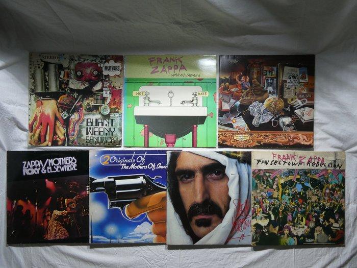 Frank Zappa (& The Mothers of Invention) - 7 Albums - LP, Cd's en Dvd's, Vinyl Singles