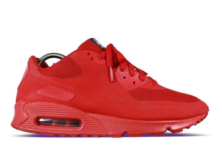 Nike Air Max 90 Hyperfuse Independence Day Red • 44.5, Kleding | Heren, Schoenen, Sneakers of Gympen, Ophalen of Verzenden