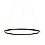 Hanglamp zwart 80 cm incl. LED 3-staps dimbaar - Girello, Huis en Inrichting, Lampen | Hanglampen, Nieuw, Overige materialen, Design