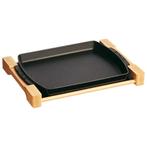 GGM Gastro | STAUB | SERVING - Bord met houten onderstel - |, Verzenden