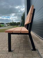 NIEUW OP MAAT - Stijlvolle bank - 2 meter - 4-5 personen, Ophalen of Verzenden, Nieuw, Hout
