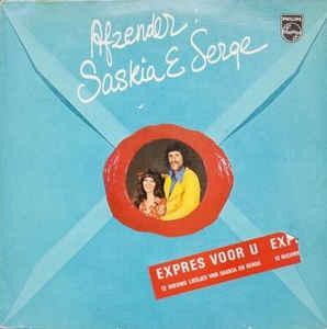 LP gebruikt - Saskia &amp; Serge - Expres Voor U, Cd's en Dvd's, Vinyl | Pop, Zo goed als nieuw, Verzenden