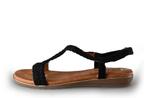Ella Cruz Sandalen in maat 40 Zwart | 10% extra korting, Verzenden, Zwart, Sandalen of Muiltjes, Zo goed als nieuw
