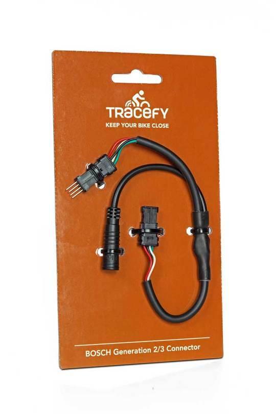 TRACEFY Tracefy Bosch universele connector (gen2 en 3), Fietsen en Brommers, Fietsaccessoires | Fietssloten, Nieuw, Ophalen of Verzenden