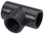 T-Koppeling RP3/8 PVC-U En 1452-3 16bar [2 Stuks], Verzenden, Nieuw
