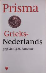 Prisma Grieks-Nederlands 9789027473424 G.J.M. Bartelink, Boeken, Woordenboeken, Gelezen, G.J.M. Bartelink, Verzenden