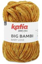 Katia Big Bambi - 111 mosterdgeel - XXL Chenille Garen, Ophalen of Verzenden, Nieuw