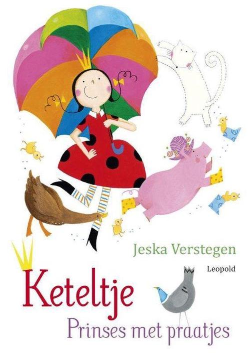 Boek Keteltje  -   Prinses met praatjes, Boeken, Kinderboeken | Jeugd | 10 tot 12 jaar, Zo goed als nieuw, Verzenden
