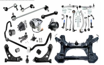 Ophanging draagarmen schokdempers spoorstang subframe kogels beschikbaar voor biedingen