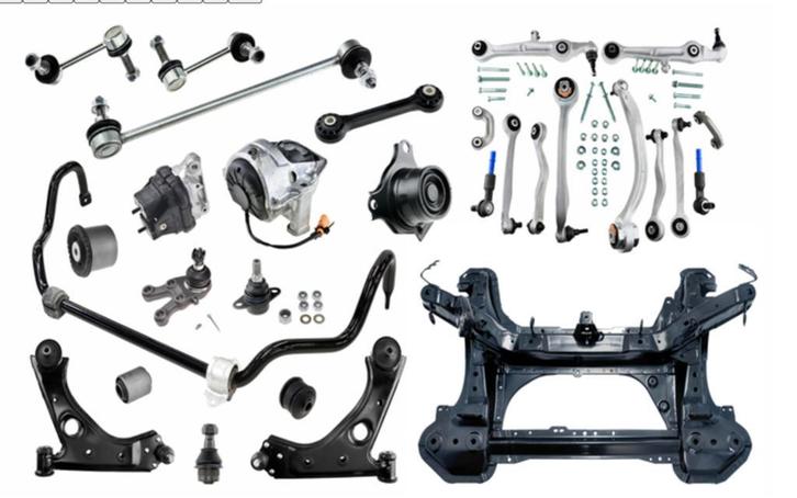 Ophanging draagarmen schokdempers spoorstang subframe kogels, Auto-onderdelen, Ophanging en Onderstel, Nieuw, Alfa Romeo, Amerikaanse onderdelen