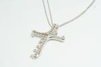 Ottaviani - Halsketting - Croce - 18 karaat Witgoud Diamant, Nieuw