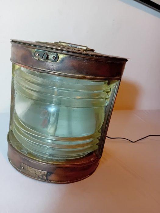 Maritieme objecten - RADF KONCAR - Koper Frisnel glazen, Antiek en Kunst, Curiosa en Brocante