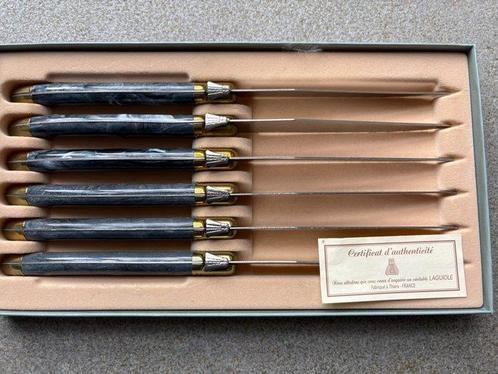 Bestekset (6) - Hars, Messing, Staal, Antiek en Kunst, Antiek | Meubels | Tafels