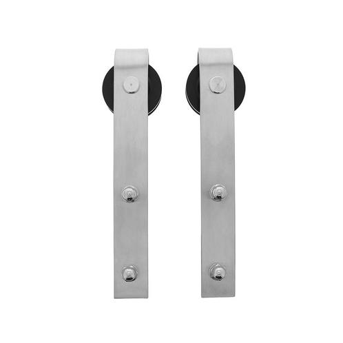 Intersteel Set van 2 rollers tbv schuifdeursysteem - RVS, Doe-het-zelf en Verbouw, Deuren en Horren, Nieuw, Verzenden