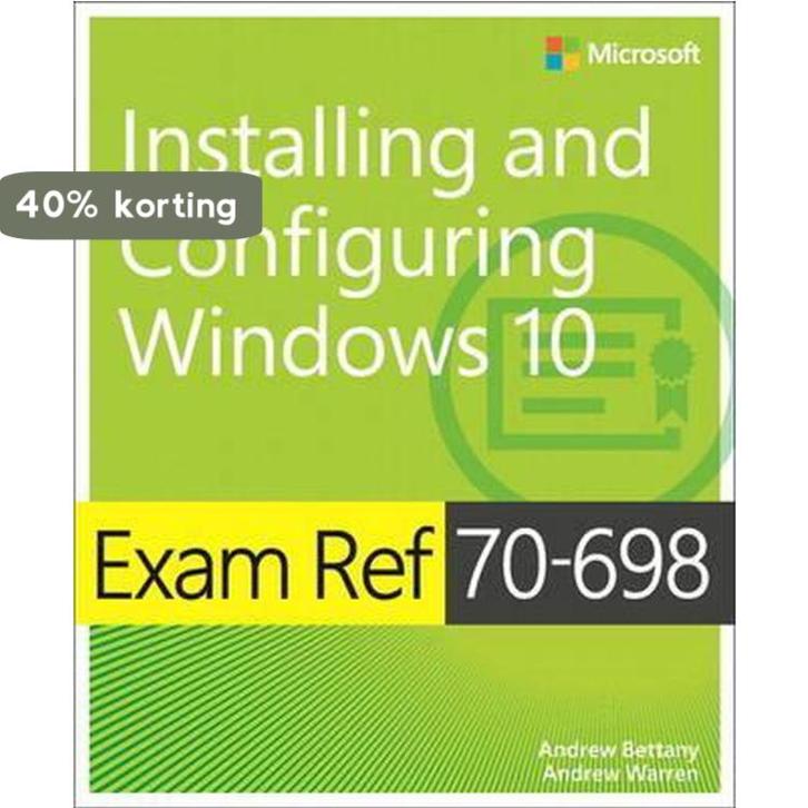 Exam Ref 70-698 Installing and Configuring Windows 10, Boeken, Taal | Engels, Zo goed als nieuw, Verzenden