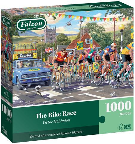 The Bike Race Puzzel (1000 stukjes) | Falcon - Puzzels, Hobby en Vrije tijd, Denksport en Puzzels, Nieuw, Verzenden