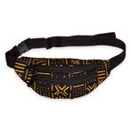 Afrikaanse print heuptasje / Fanny pack - Geel / zwart bogol, Sieraden, Tassen en Uiterlijk, Tassen | Damestassen, Ophalen of Verzenden