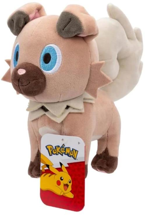 Pokemon - Rockruff Knuffel (20cm) | Pokémon - Hobby, Kinderen en Baby's, Speelgoed | Knuffels en Pluche, Nieuw, Verzenden